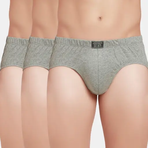 Jockey Men's Briefs #8035 Pack of 3 Briefs